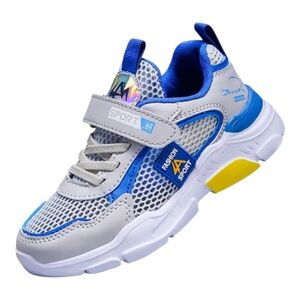 Kids Blue and Gray Sports Shoes